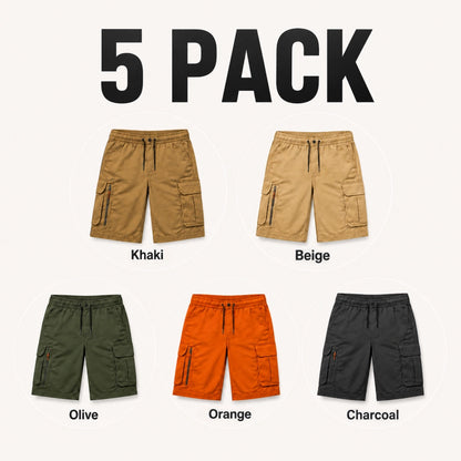 5-Pack Cargo Shorts