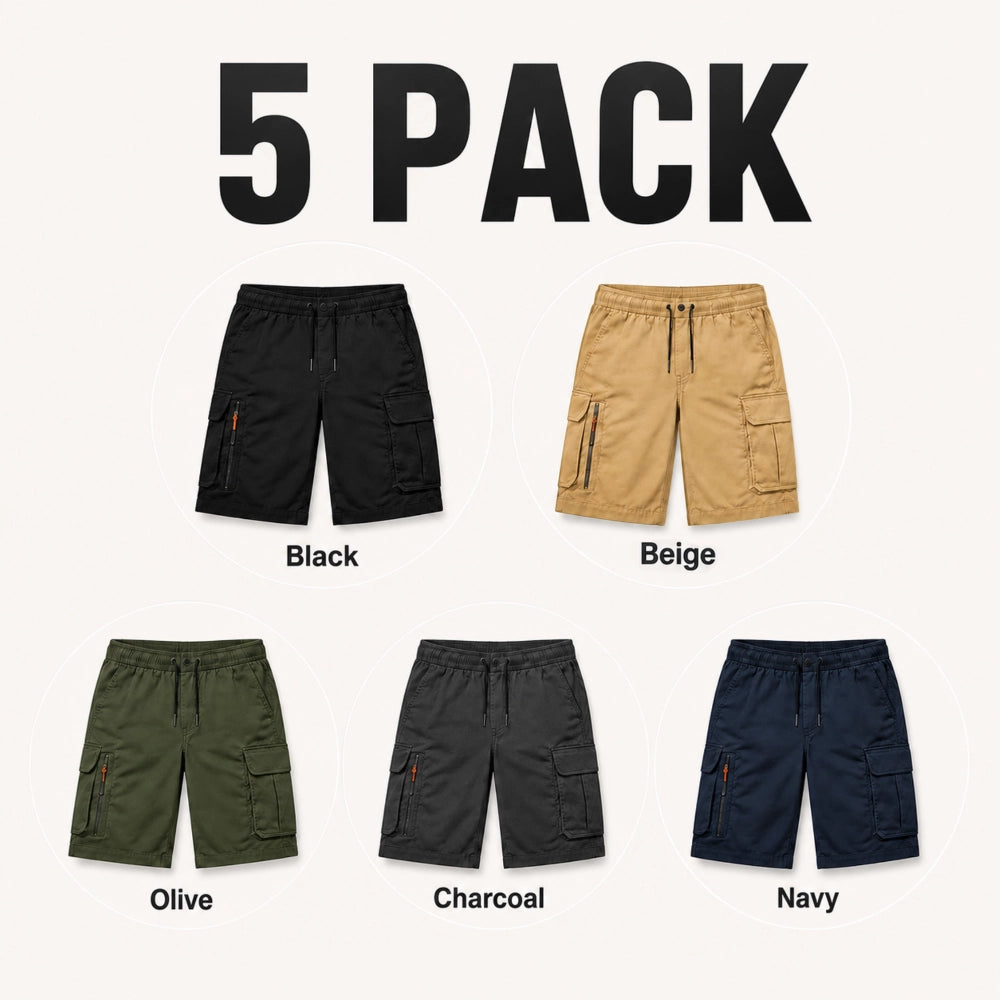 5-Pack Cargo Shorts
